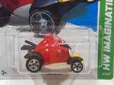 2012 Hot Wheels HW Imagination Angry Birds Red Bird Die Cast Toy Car Vehicle New in Package