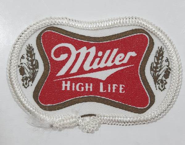 Miller High Life Beer 1 3/4" x 2 3/4" Fabric Patch Badge