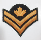 RCAC Royal Canadian Air Cadets Corporal 3 3/4" x 4" Fabric Military Insignia Patch Badge