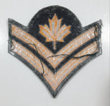 RCAC Royal Canadian Air Cadets Corporal 3 3/4" x 4" Fabric Military Insignia Patch Badge