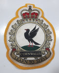 Rare Cornwallis Learn To Serve 4 7/8" x 6 1/8" Fabric Military Insignia Patch Badge