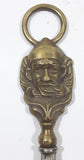 Antique Face Head Pulling Mouth with Finger Brass Metal Bottle Opener RN 716770