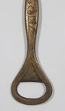 Antique Hammer Ice Pick Engraved Solid Brass Metal Bottle Opener