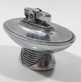 Vintage 1954 Ronson Tempo Art Deco Chrome Table Top Lighter