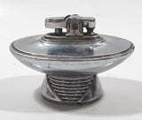 Vintage 1954 Ronson Tempo Art Deco Chrome Table Top Lighter