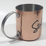 Stolichnaya Vodka Premium Vodka Copper Stainless Steel Cup with Handle