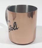 Stolichnaya Vodka Premium Vodka Copper Stainless Steel Cup with Handle