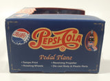 Vintage Golden Wheels Pepsi-Cola Pedal Plane Airplane White Blue Red Die Cast Toy Car Aircraft Vehicle New in Box