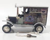 Vintage Golden Wheels Special Edition Pepsi Cola Ford Model T Delivery Truck Die Cast Metal Toy Car Vehicle Coin Bank with Key