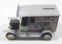 Vintage Golden Wheels Special Edition Pepsi Cola Ford Model T Delivery Truck Die Cast Metal Toy Car Vehicle Coin Bank with Key