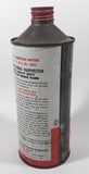 Rare Vintage International Harvester Super Heavy Duty Hydraulic Brake Fluid 997 027 R1 One Quart Metal Can Near Full