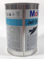 Mobil Jet Oil 254 946 mL 1 U.S. Quart Metal Can Full