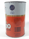 Vintage Gulf Saves Fuel Premium 10w30 Super Hydro Treated 1 Litre Motor Oil Metal Can FULL