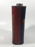 Rare Antique Kemso Chemicals Co. Hydraulic Shock Absorber Fluid No. 1 For Lovejoy, Monroe, Rolls Royce And Others Of This Type 7 1/4" Tall 32 Fl. Ozs. Metal Can with Paper Label Sarnia Ontario