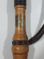 Antique 1932 Western Cartridge Co. Hand Trap Clay Pigeon Skeet Thrower with Wood Handle East Alton, Ill. U.S.A. Pat. 1,865,173