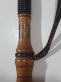 Antique 1932 Western Cartridge Co. Hand Trap Clay Pigeon Skeet Thrower with Wood Handle East Alton, Ill. U.S.A. Pat. 1,865,173