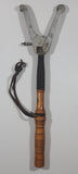 Antique 1932 Western Cartridge Co. Hand Trap Clay Pigeon Skeet Thrower with Wood Handle East Alton, Ill. U.S.A. Pat. 1,865,173