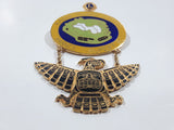 Vintage Lions Club Kaien Island Lions Prince Rupert BC Aboriginal Spirit Bird 2 1/2" x 3 5/8" Enamel Metal Lapel Pin