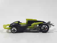 2014 Hot Wheels HW City Wattzup Black and Green Die Cast Toy Car Vehicle