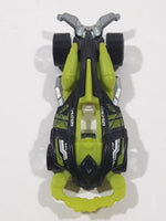 2014 Hot Wheels HW City Wattzup Black and Green Die Cast Toy Car Vehicle
