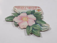 BMA Alberta Wildrose Calgary Canada 2 5/8" x 2 7/8" Acrylic Fridge Magnet
