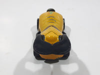 2001 Hasbro Disney Wild Racers Pluto Yellow Die Cast Toy Car Vehicle