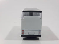 RealToy Air Canada Shuttle Double Decker Bus White Die Cast Toy Car Vehicle