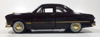 Motor Max 1949 Ford Coupe Burgundy with Gold Trim 1/24 Scale Die Cast Toy Car Vehicle with Opening Doors Hood and Trunk