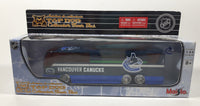 2008 Maisto Top Dog NHL Vancouver Canucks Ice Hockey Team Collector Tour Bus 1:64 Scale Die Cast Toy Car Vehicle New in Box