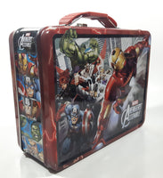 Marvel Avengers Assemble Iron Man and Others Embossed Tin Metal Lunch Box