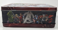 Marvel Avengers Assemble Iron Man and Others Embossed Tin Metal Lunch Box