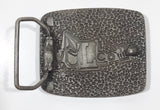 Volcom Pink Enamel Engraved Metal Belt Buckle