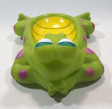 Frog Laying On Its Back Vinyl Soap Holder Dish