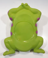 Frog Laying On Its Back Vinyl Soap Holder Dish