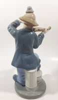 1992 PS Paul Sebastian Design Clown with Violin 8" Tall Porcelain Figurine