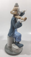 1992 PS Paul Sebastian Design Clown with Violin 8" Tall Porcelain Figurine