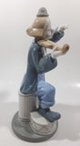 1992 PS Paul Sebastian Design Clown with Violin 8" Tall Porcelain Figurine