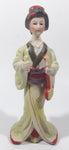 Vintage Japanese Lady 7" Tall Ceramic Figurine