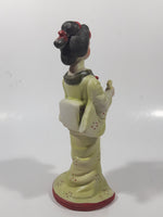 Vintage Japanese Lady 7" Tall Ceramic Figurine