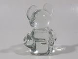 Clear Art Glass 3" Tall Koala Bear Figurine