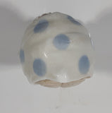 Vintage 1970s Enesco Bedtime Prayers Light Blue and White Praying Girl in Bonnet 5" Tall Porcelain Figurine Made in Japan