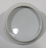 Vintage Griffon Bird and Floral Pattern 4" Porcelain Dish with Lid