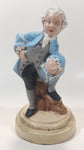 Vintage 1964 Holland Mold Victorian Colonial Boy Man 7 1/2" Tall Hand Painted Ceramic Figurine