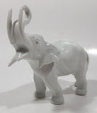White Elephant 6" Long Porcelain Figurine