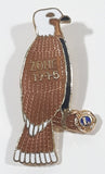 Vancouver Island B.C. Canada Zone 19 - 1 - 5 Bald Eagle Themed 5/8" x 1 3/8" Enamel Metal Lapel Pin