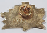 Vintage Lions Club Gold River British Columbia Canada 1 1/8" x 1 1/2" Enamel Metal Lapel Pin