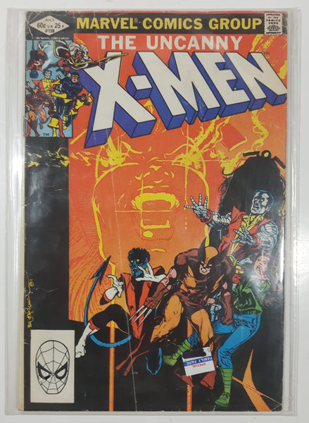 Vintage 1982 Marvel Comics Group The Uncanny X-Men #159 60 Cent Comic Book On Board in Bag