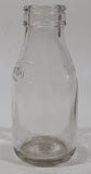 Vintage Unigate 5 1/4" Tall Embossed Glass Milk Bottle