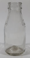 Vintage Unigate 5 1/4" Tall Embossed Glass Milk Bottle