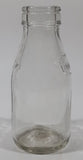 Vintage Unigate 5 1/4" Tall Embossed Glass Milk Bottle